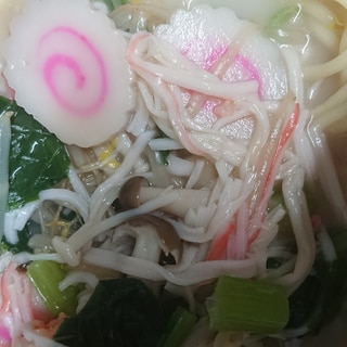 なると入りチャンポン麺